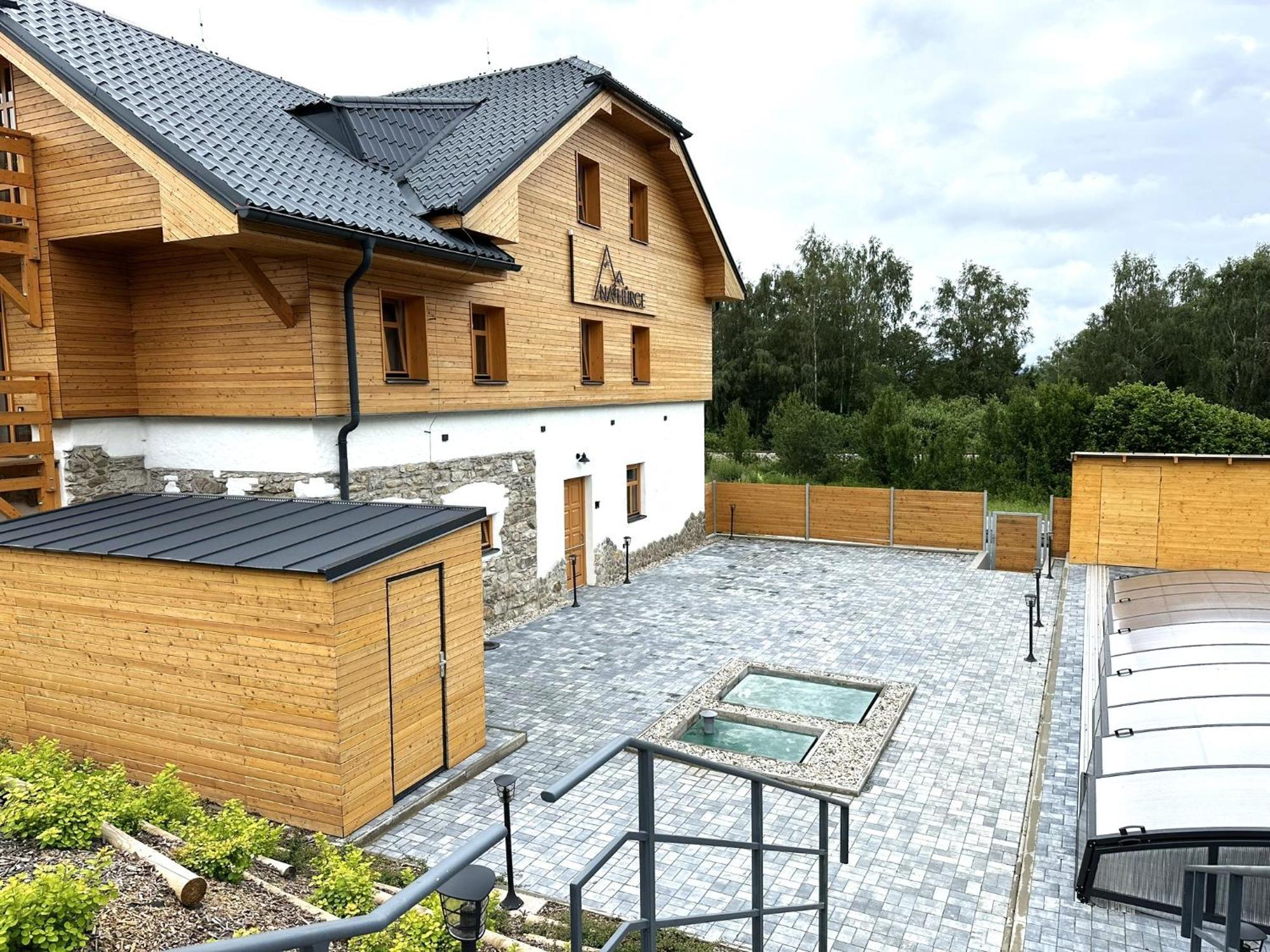 Apartman Na Hurce Horní Planá Bagian luar foto